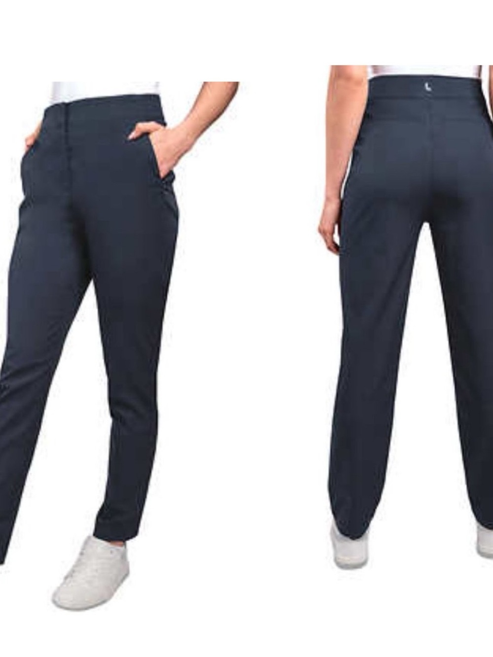 Lole Travel Pants / Trousers navy blue size 16 - like new!